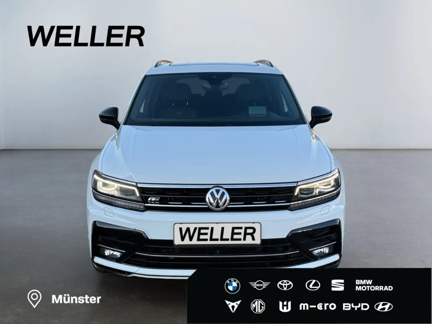 Volkswagen Tiguan Allspace 2.0 TDI 4M DSG R-Line *LED*Pano*7-Si*AHK* Weiß - 2