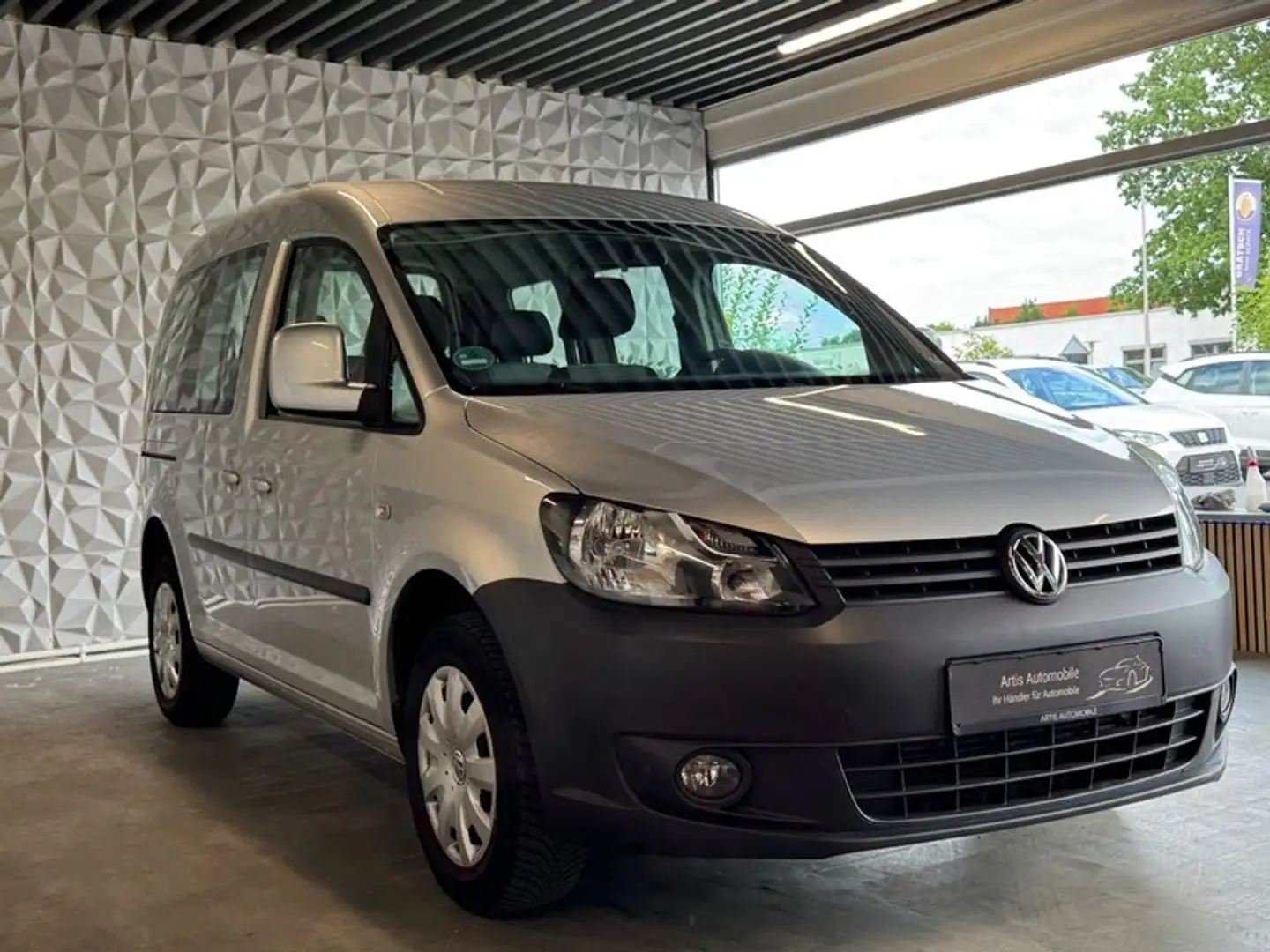 Volkswagen Caddy Kasten/Kombi TRENDLINE*7-SITZER*KLIMA Silber - 2