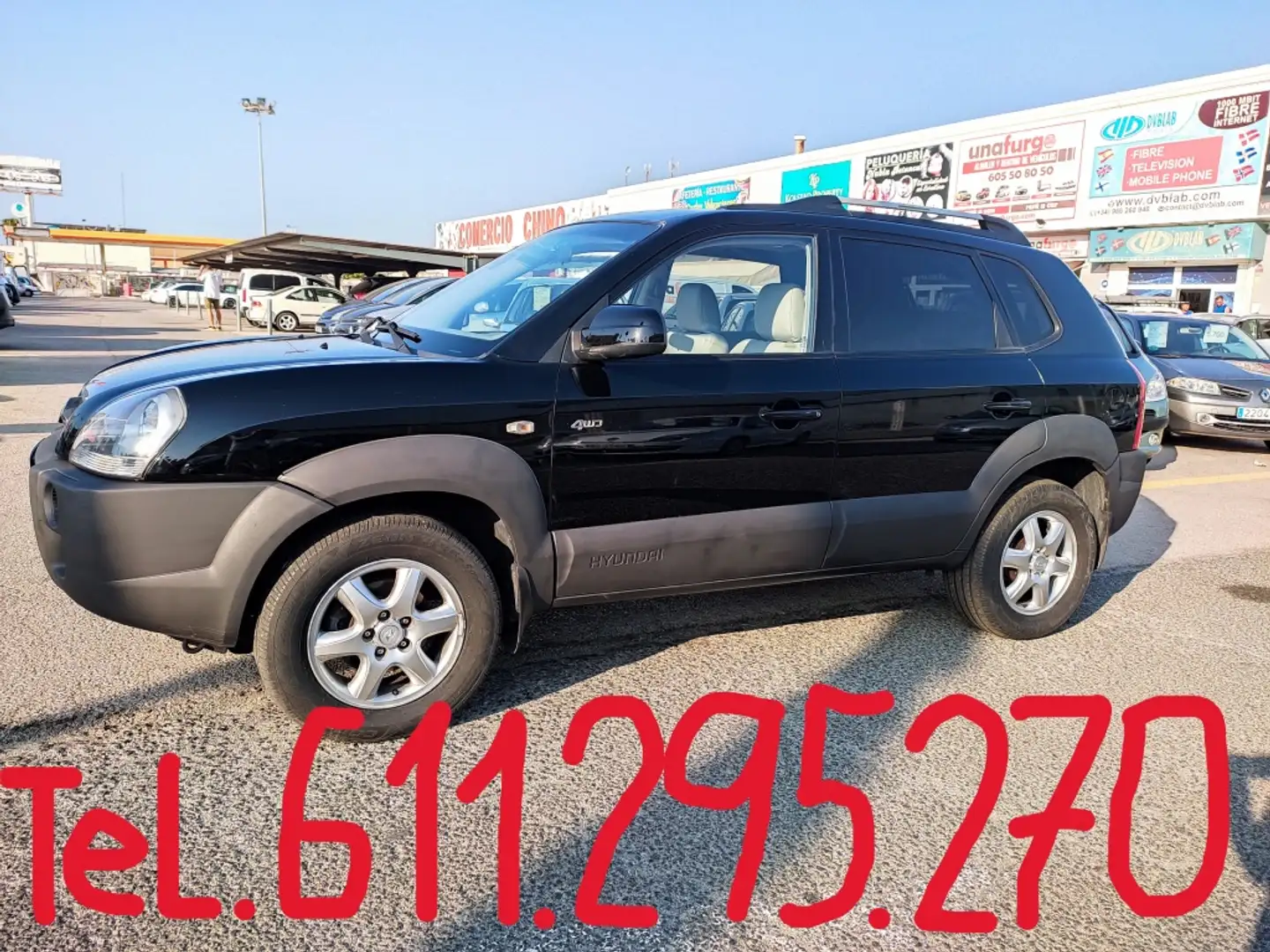 Hyundai TUCSON 2.7 V6 Style Aut. Zwart - 2