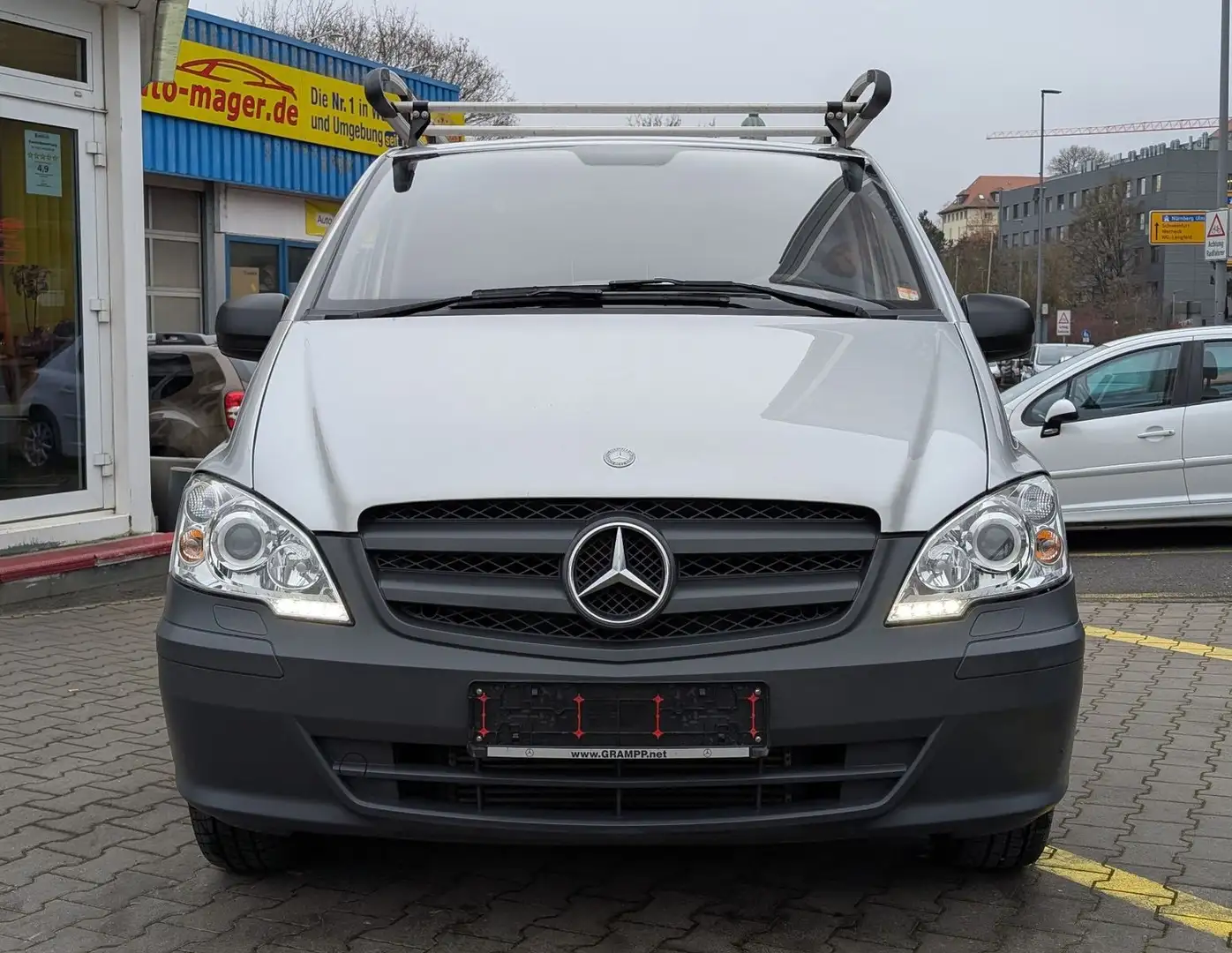 Mercedes-Benz Vito WÜRTH/SORTIMO Regal113 Lang*1Hd*AHK*BiXe*SH Argento - 2