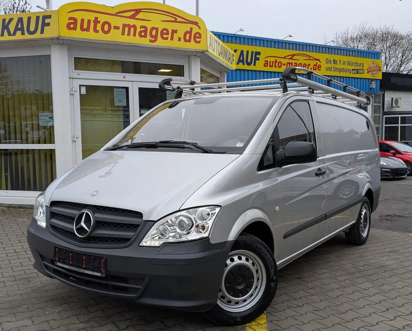 Mercedes-Benz Vito WÜRTH/SORTIMO Regal113 Lang*1Hd*AHK*BiXe*SH Argento - 1