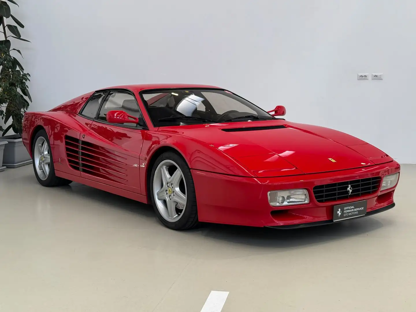 Ferrari Testarossa 512 TR cat - targa originale Modena Rosso - 1