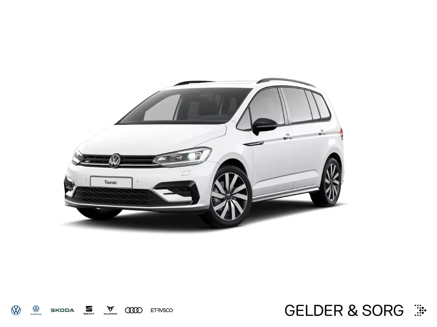 Volkswagen Touran R-line 2.0 TDI 18Z*7Sitze*Pano*AHK*Stand Weiß - 1