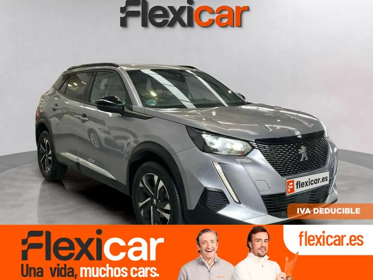 Peugeot 2008 1.2 PureTech S&S Allure EAT8 130 Gris - 1