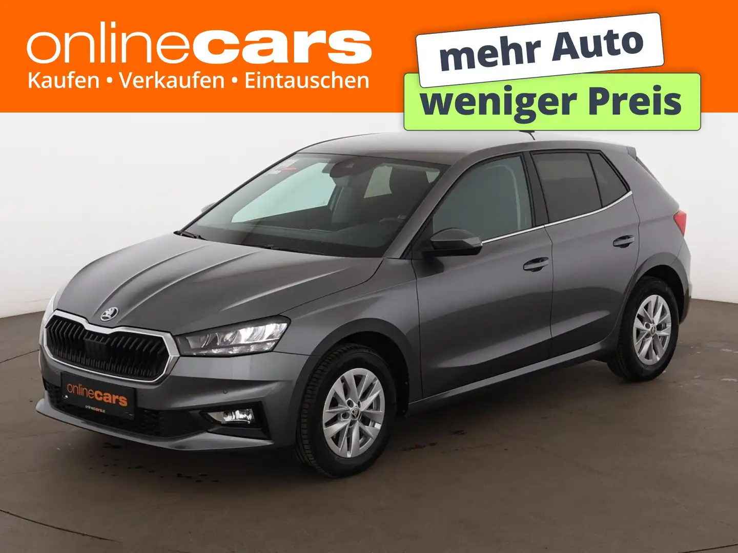 Skoda Fabia 1.0 TSI Style LED RADAR NAVI SITZHZG R-CAM Grau - 1