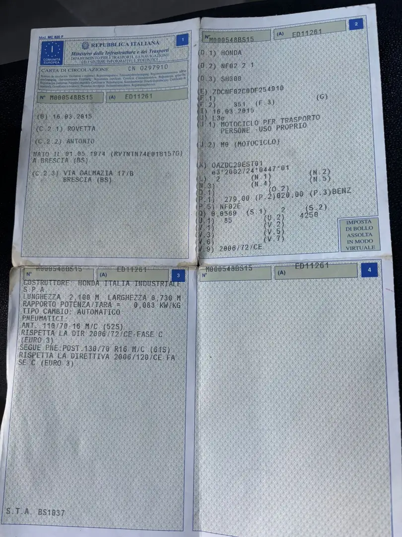 Honda SH 300 Negru - 1