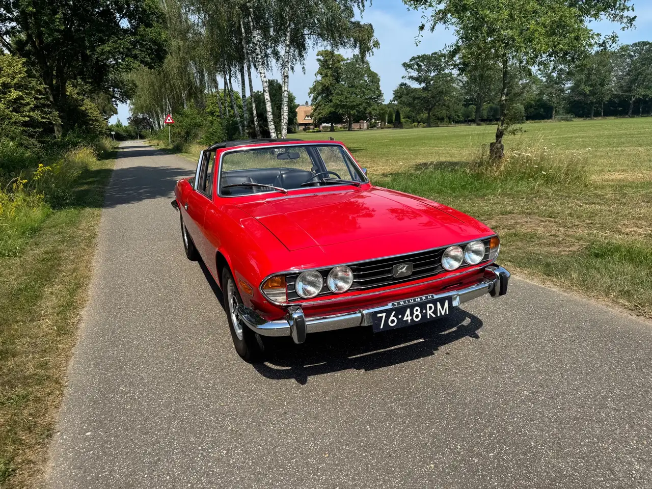 Triumph Stag MK II Convertible Automaat 3.5 V8 Origineel NL, foto 9