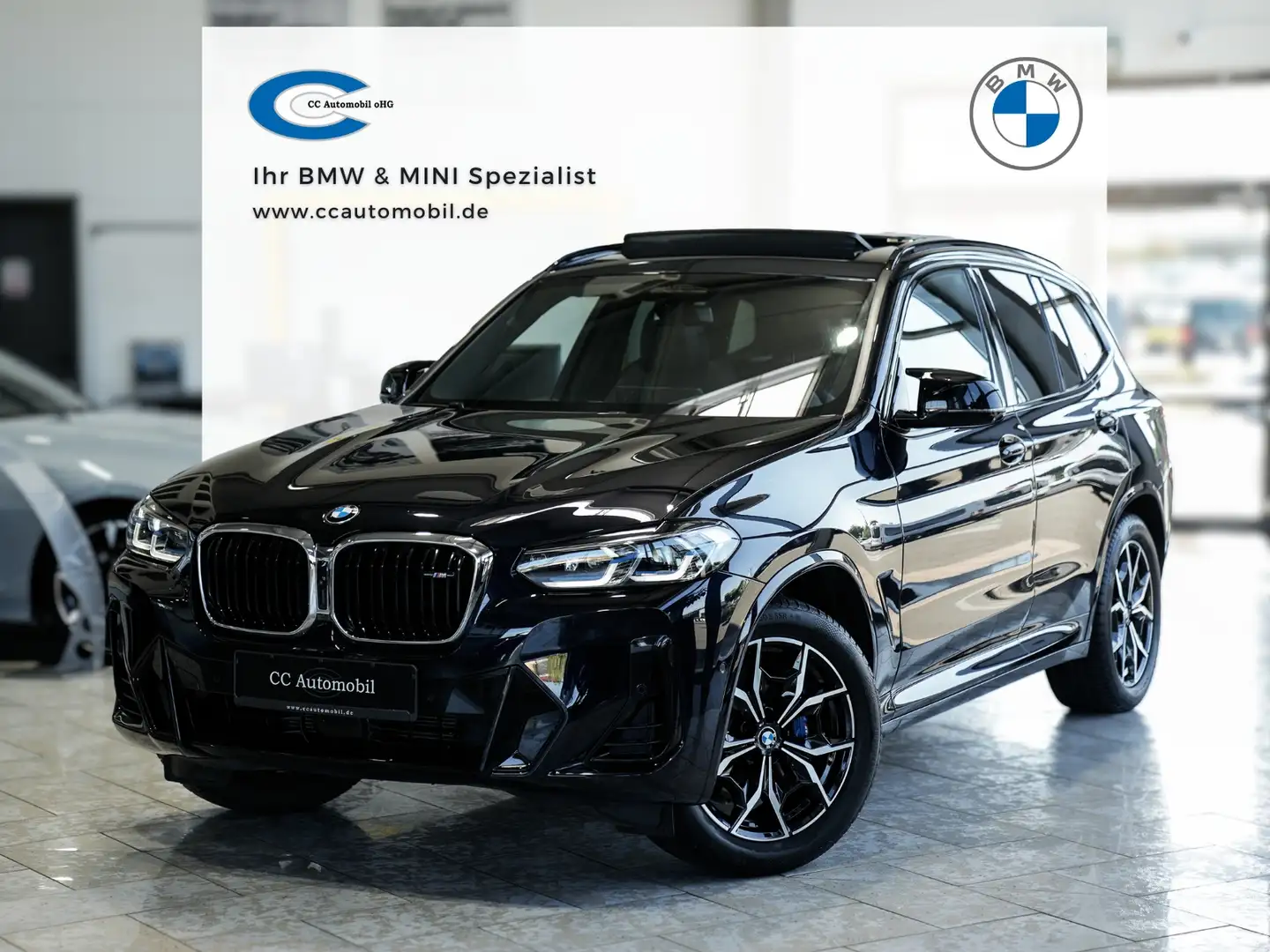 BMW X3 M40i Panorama 360K LASER Standh. HARMAN-K Schwarz - 1