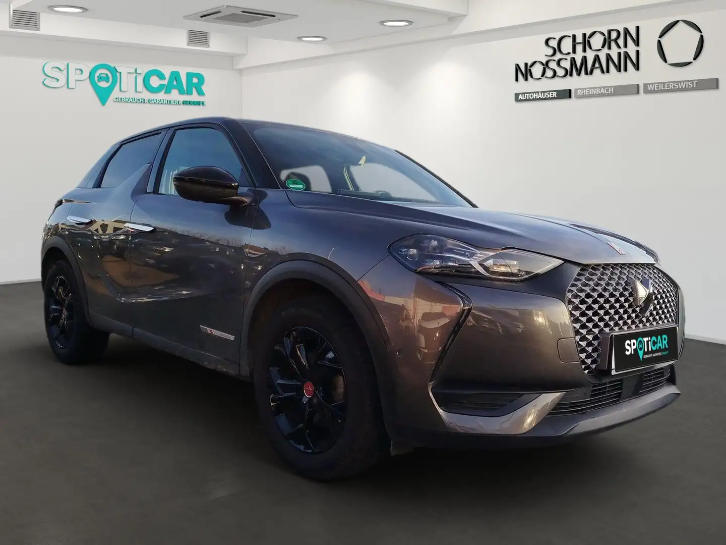 DS Automobiles DS 3 Crossback DS3 CB E-TENSE PERFO.LINE,NAVI,TWA,LED,TEMPOMAT,AL Grau - 2