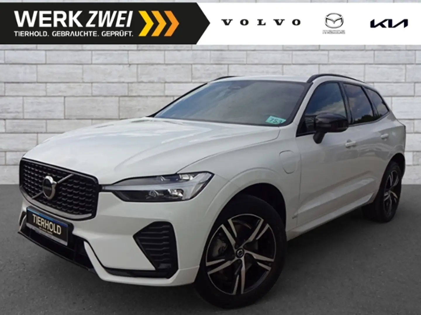 Volvo XC60 T6 R Design Plug-In AHK ACC Pano Google Weiß - 1
