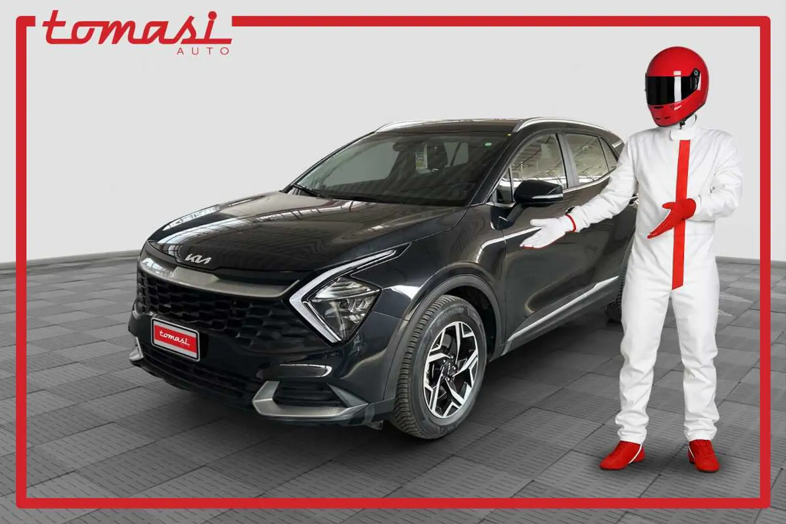 Kia Sportage Sportage 1.6 CRDi MHEV DCT Business Schwarz - 1