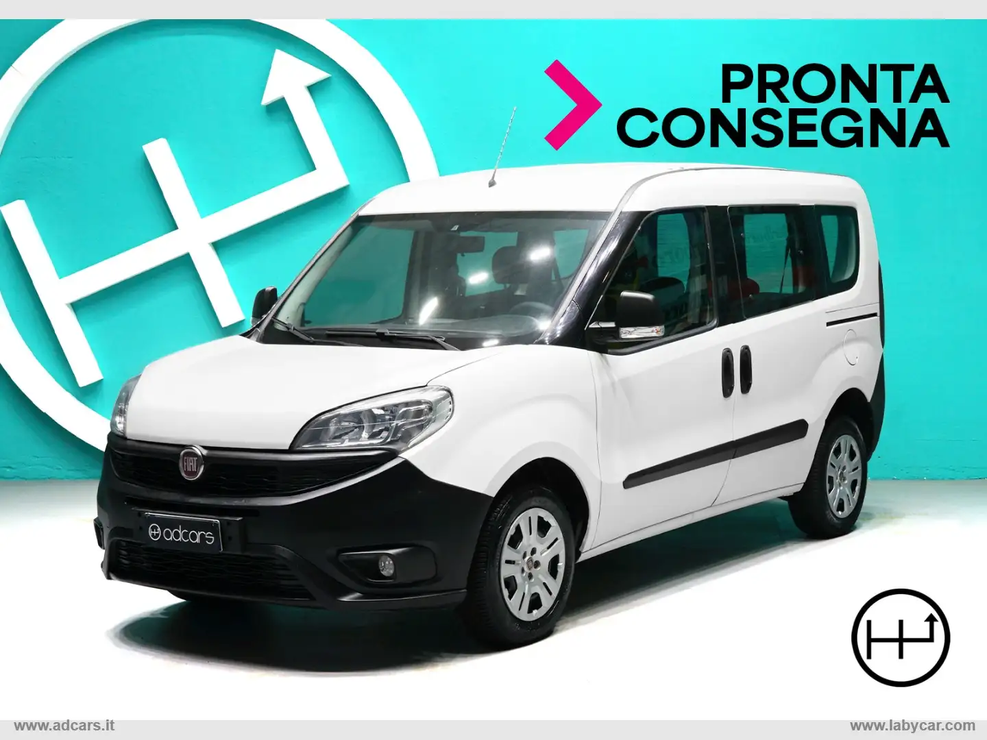 Fiat Doblo 1.3 MJT PC Combi N1 5 POSTI, AUTOCARRO, 1 PROPR, S Bianco - 1