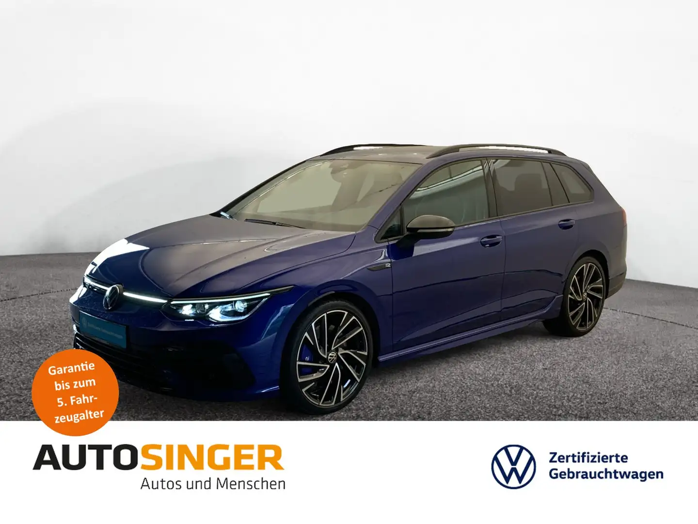 Volkswagen Golf VIII Variant R *AHK*LED*ACC*NAVI*R-CAM*SHZ* Blau - 1