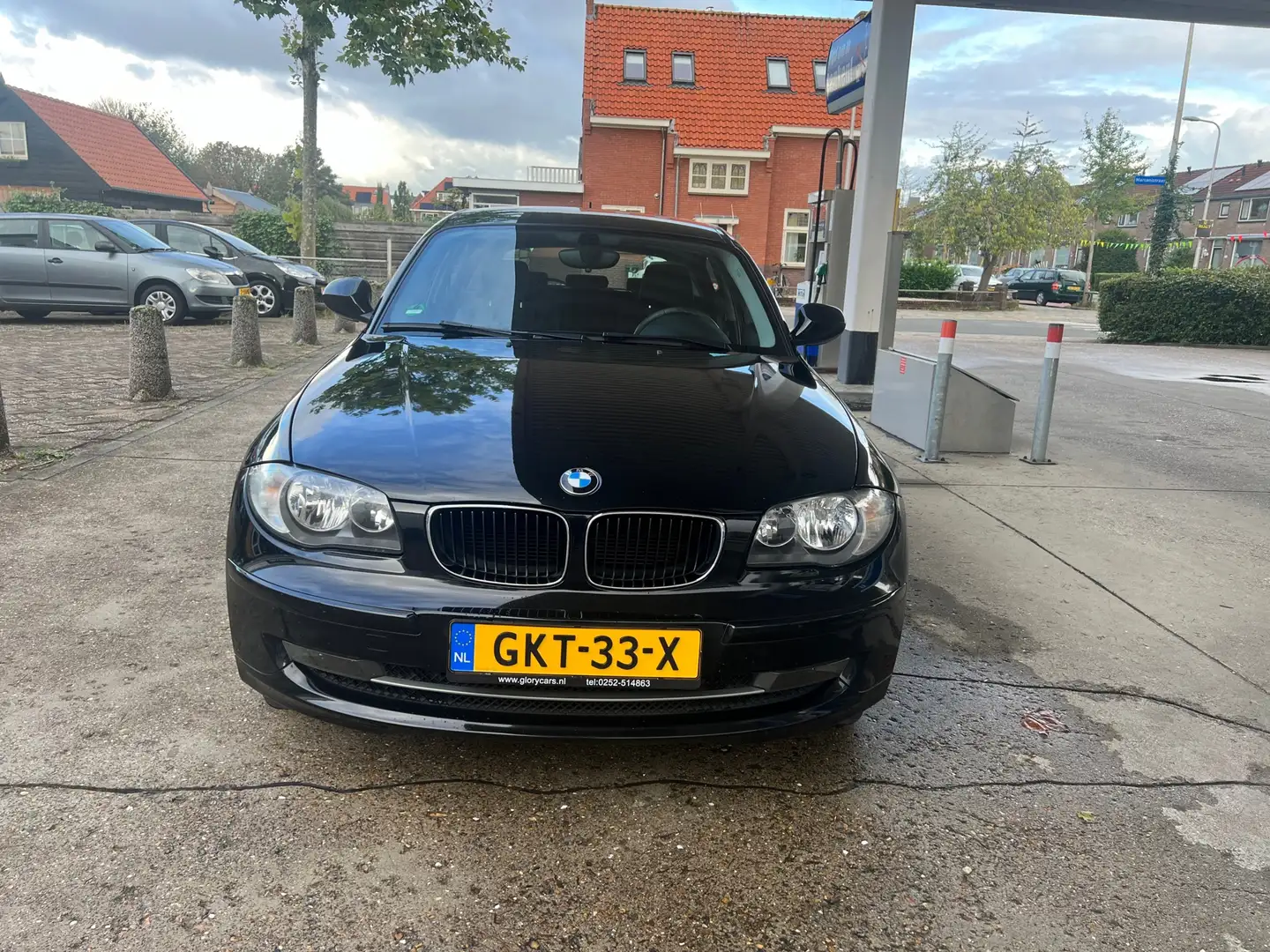 BMW 116 1-serie 116i High Executive AIRCO-PDC-6 BAK-ALLE B Negro - 2