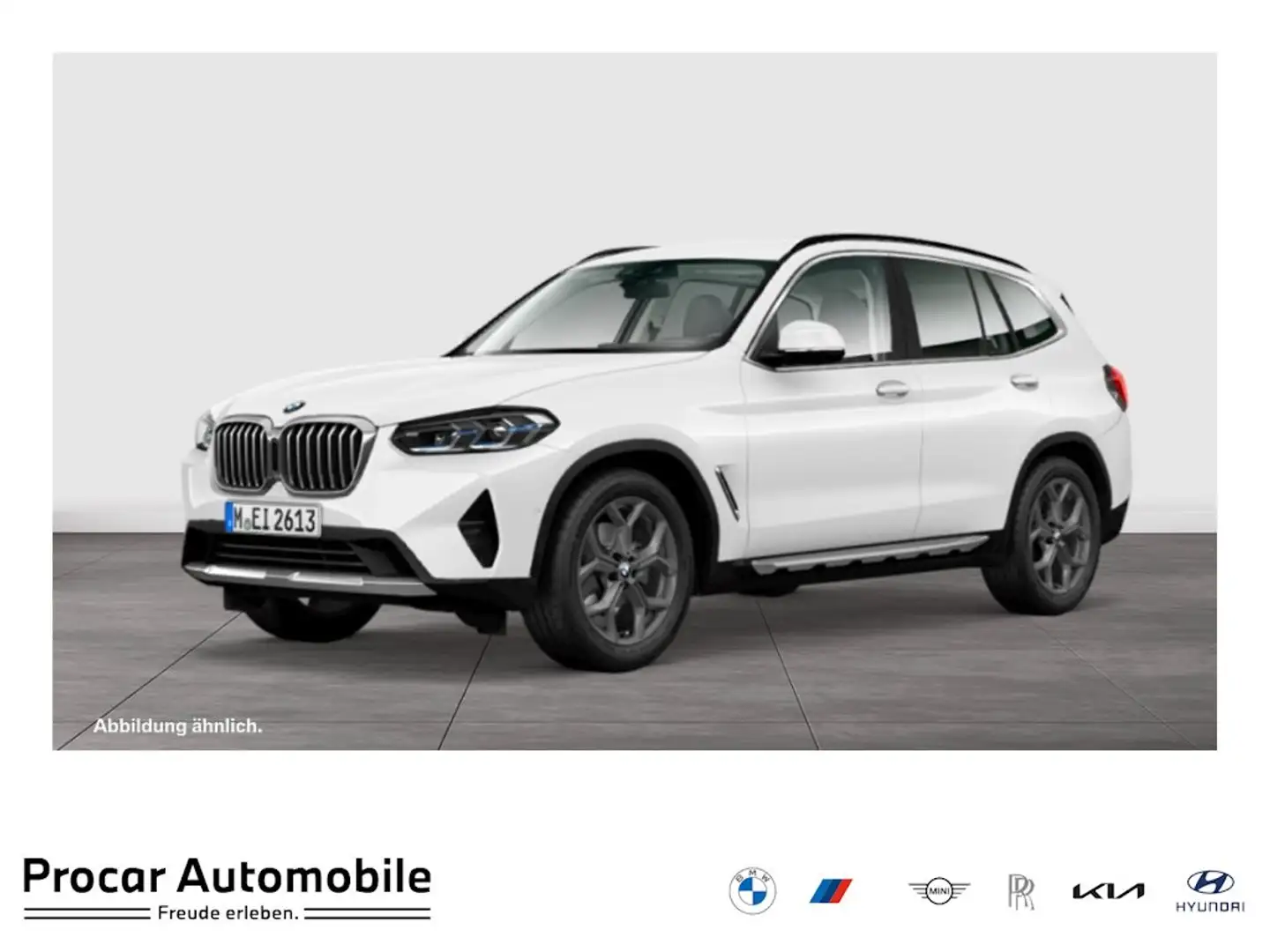 BMW X3 xDrive20d Laser DA PA AHK HuD HiFi HuD Shz Weiß - 1