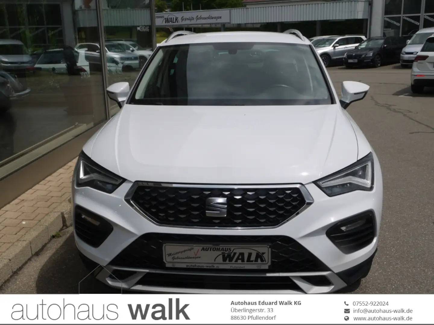 SEAT Ateca 1.5 TSI DSG Xperience NAVI AHK LED RFK Blanc - 1