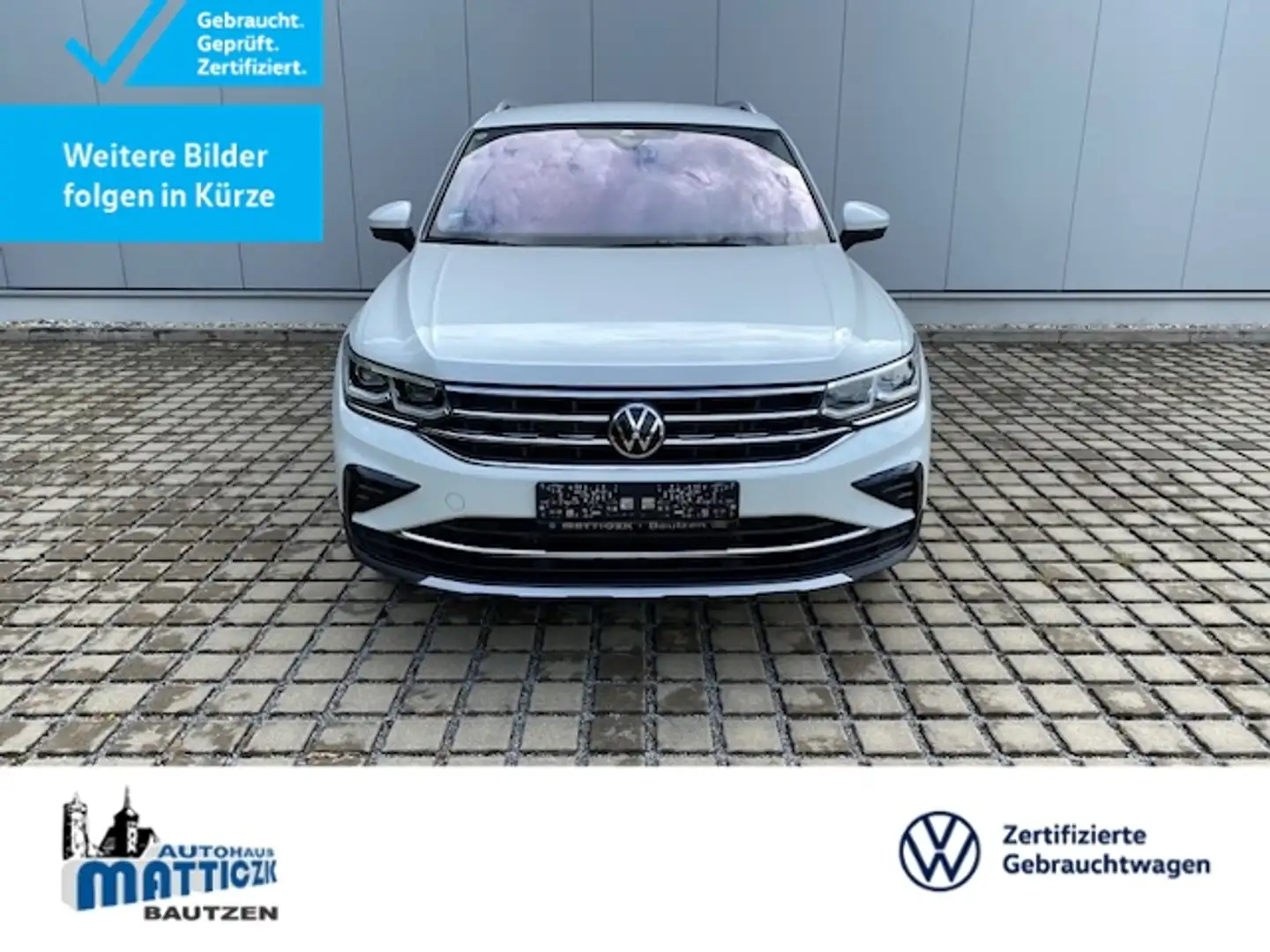 Volkswagen Tiguan 2.0 TDI DSG Elegance AHK/MATRIX/19-ZOLL/NAVI-PRO/ Weiß - 1