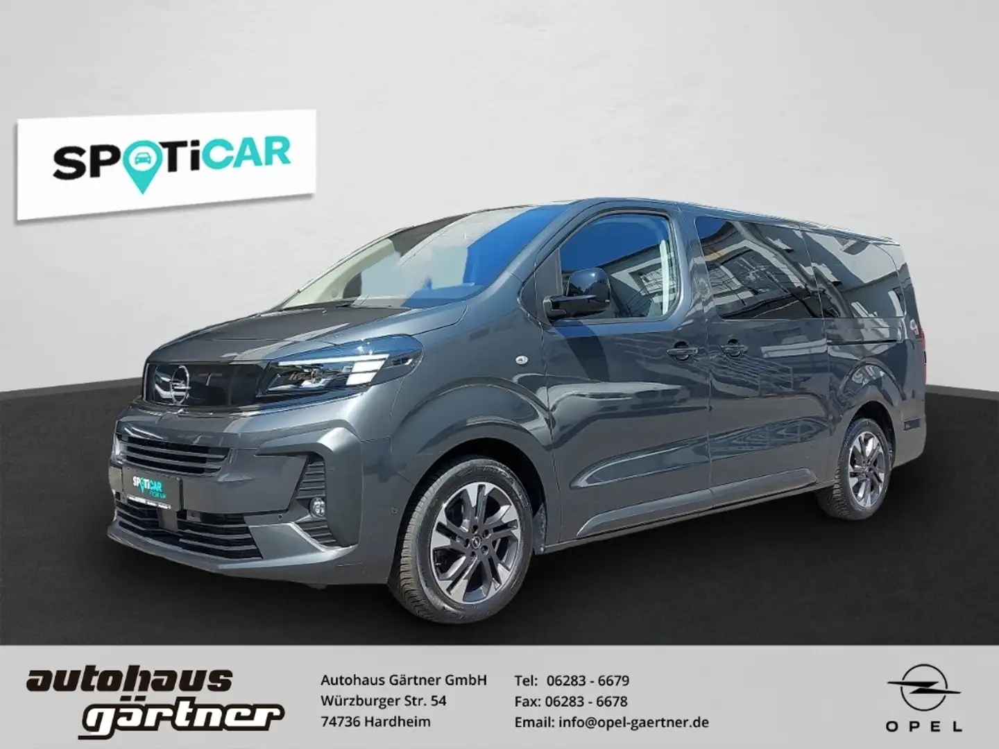 Opel Zafira Life Edition XL 2.0 D SHZ+NAVI+ALU+PDC+NSW+KLIMA Grau - 1