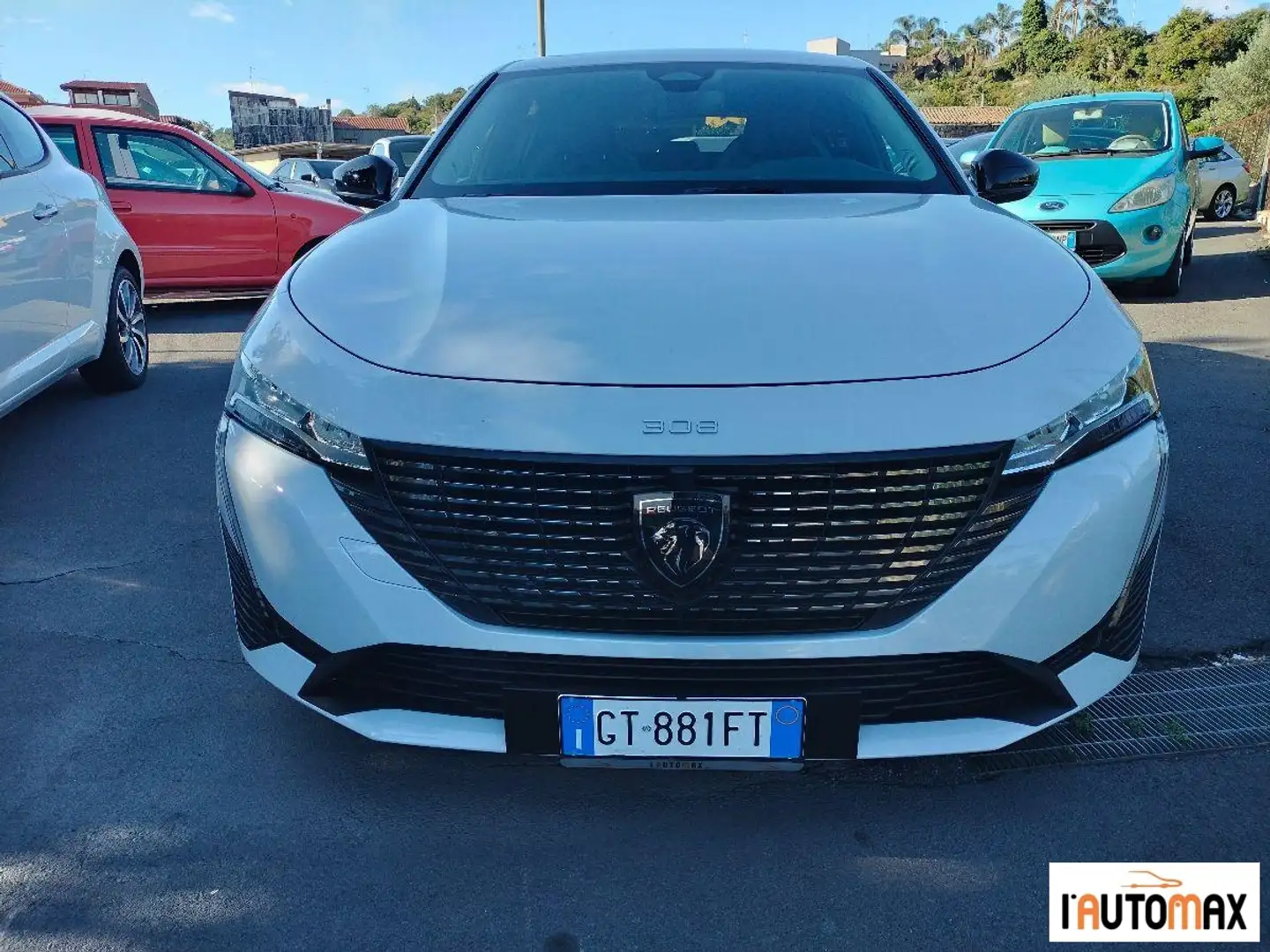 Peugeot 308 1.2 puretech t Allure s&s 130cv Weiß - 2