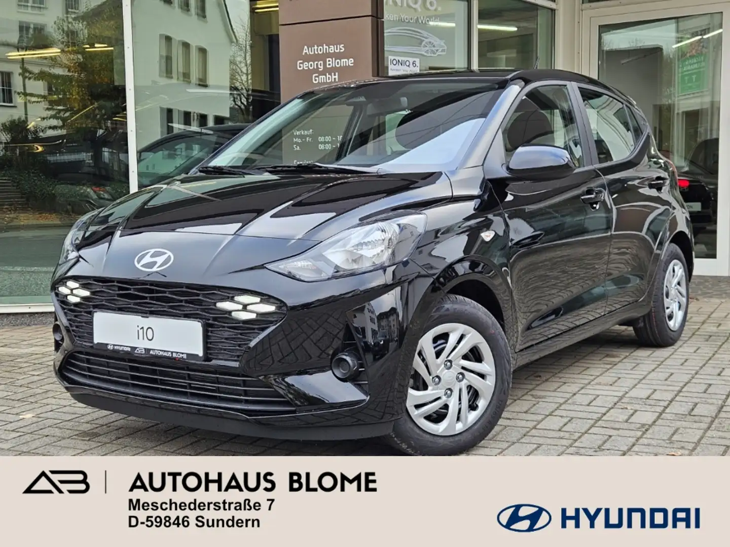 Hyundai i10 1.0 M/T Select, Navi, Kamera, PDC, CarPlay, DAB, B Noir - 1