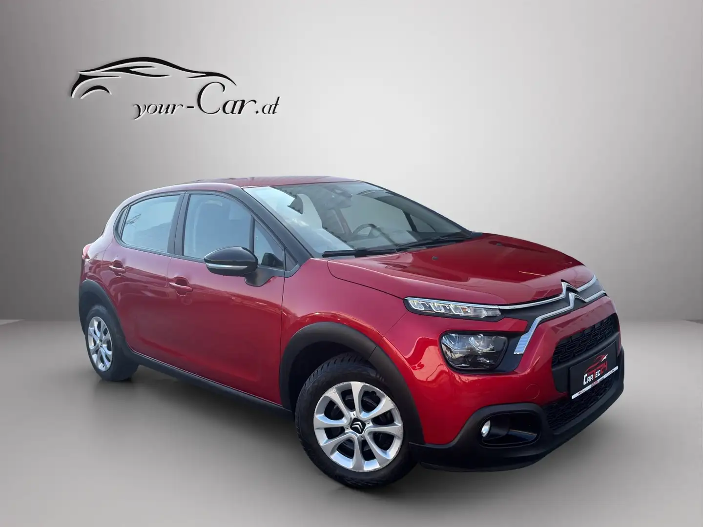 Citroen C3 1,2 PureTech 83 S&S Live *1. Besitz, NAVI, SHA* Rot - 1