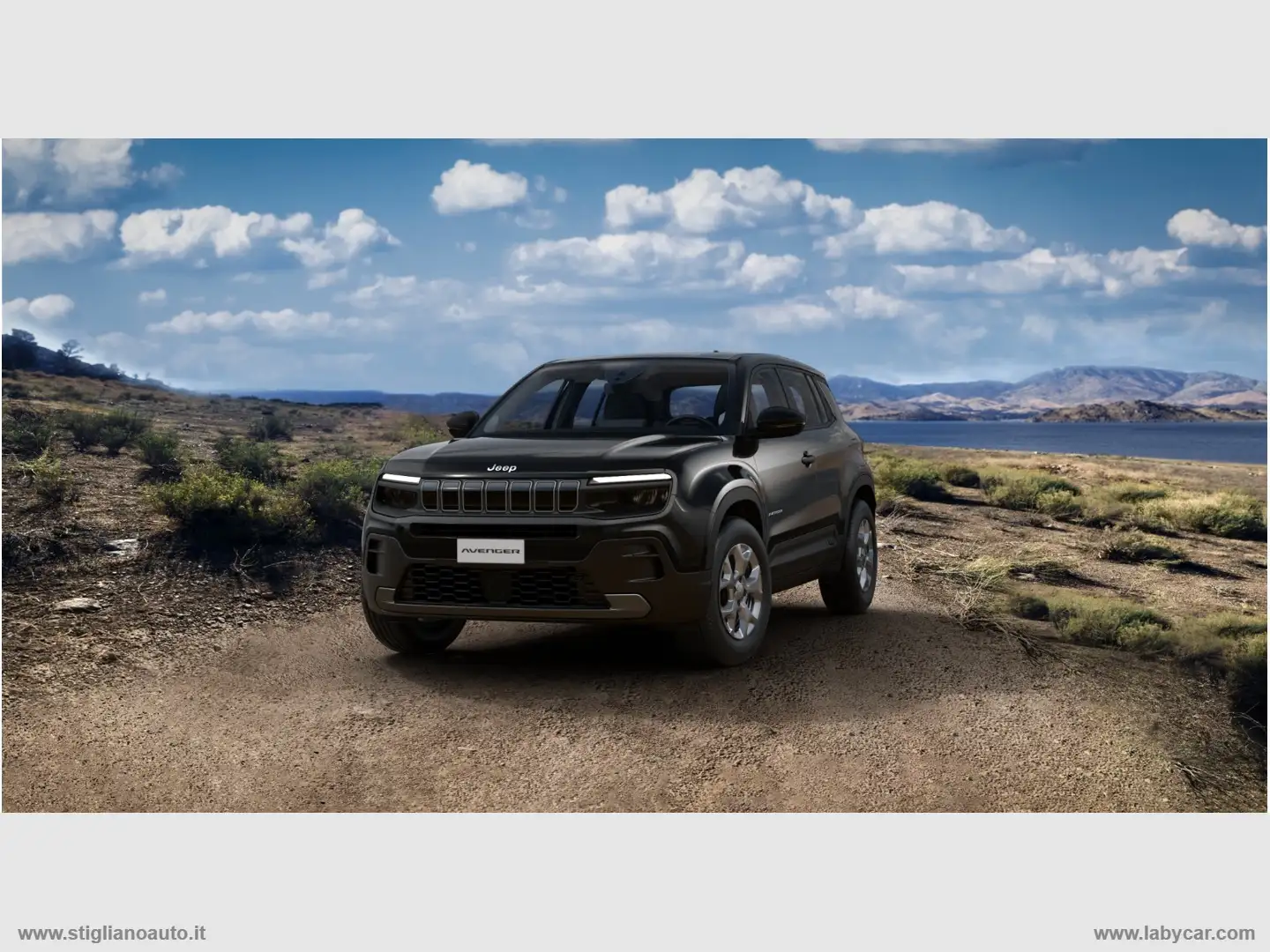 Jeep Avenger 1.2 Turbo MHEV Longitude UFF.ITALIA Nero - 1