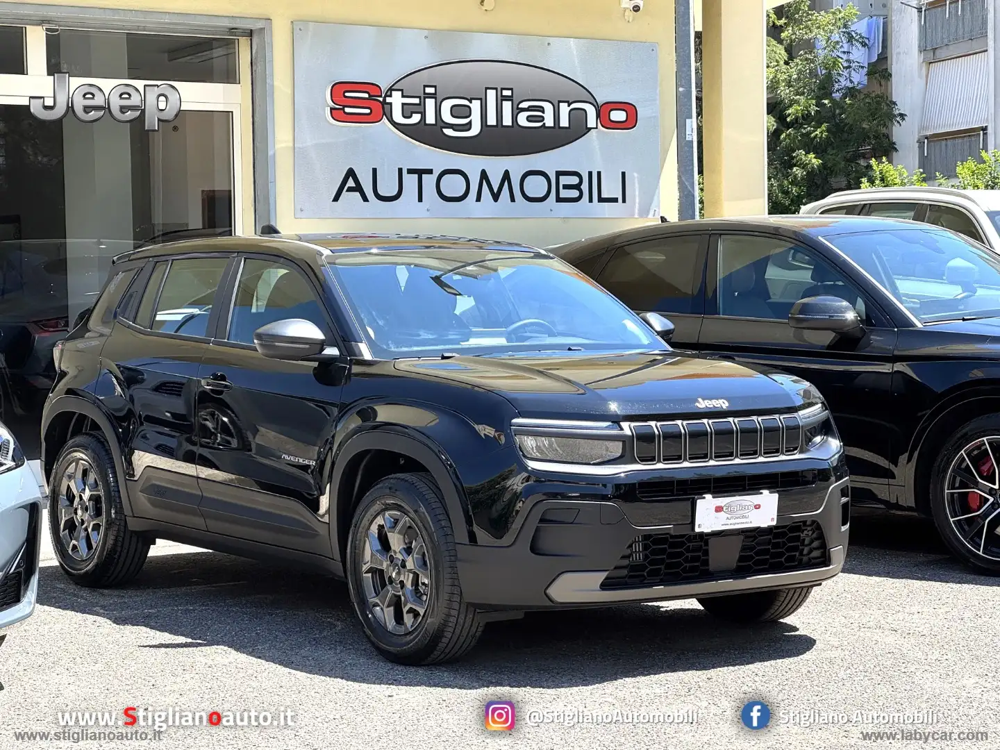 Jeep Avenger 1.2 Turbo MHEV Longitude KM0 UFF.ITALIA Nero - 1