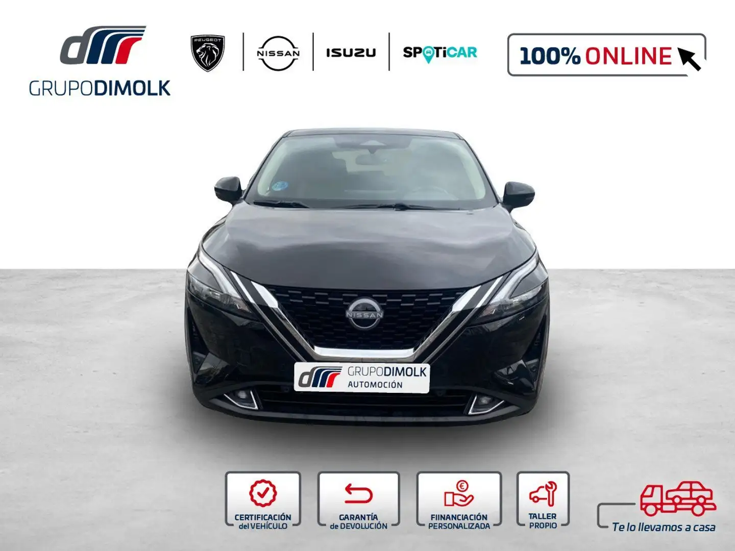 Nissan Qashqai 1.3 DIG-T mHEV 12V N-Connecta 4x2 103kW Negro - 2
