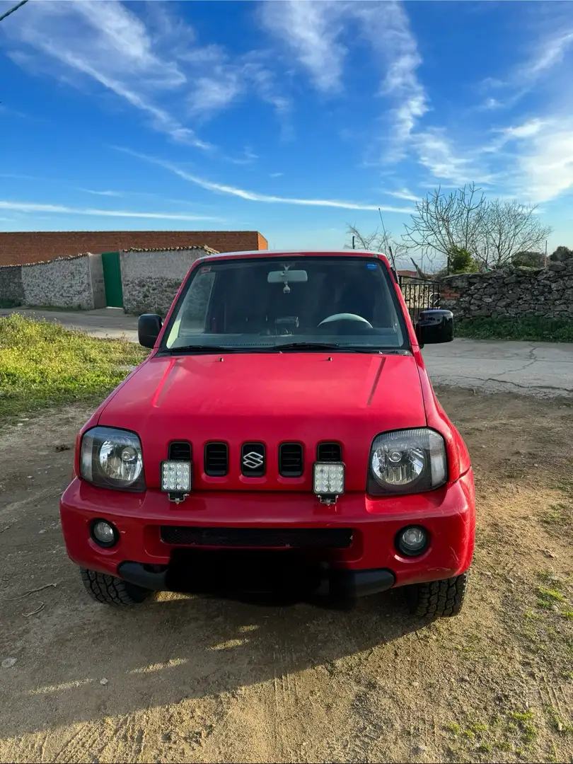 Suzuki Jimny 1.3 JLX Techo Metálico Roşu - 1