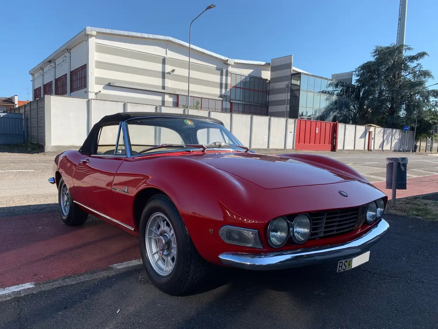 Fiat Dino spider Czerwony - 1