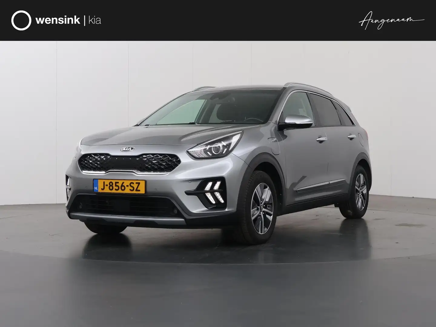 Kia Niro 1.6 GDi PHEV DynamicPlusLine | Lederen Bekleding | Grijs - 1