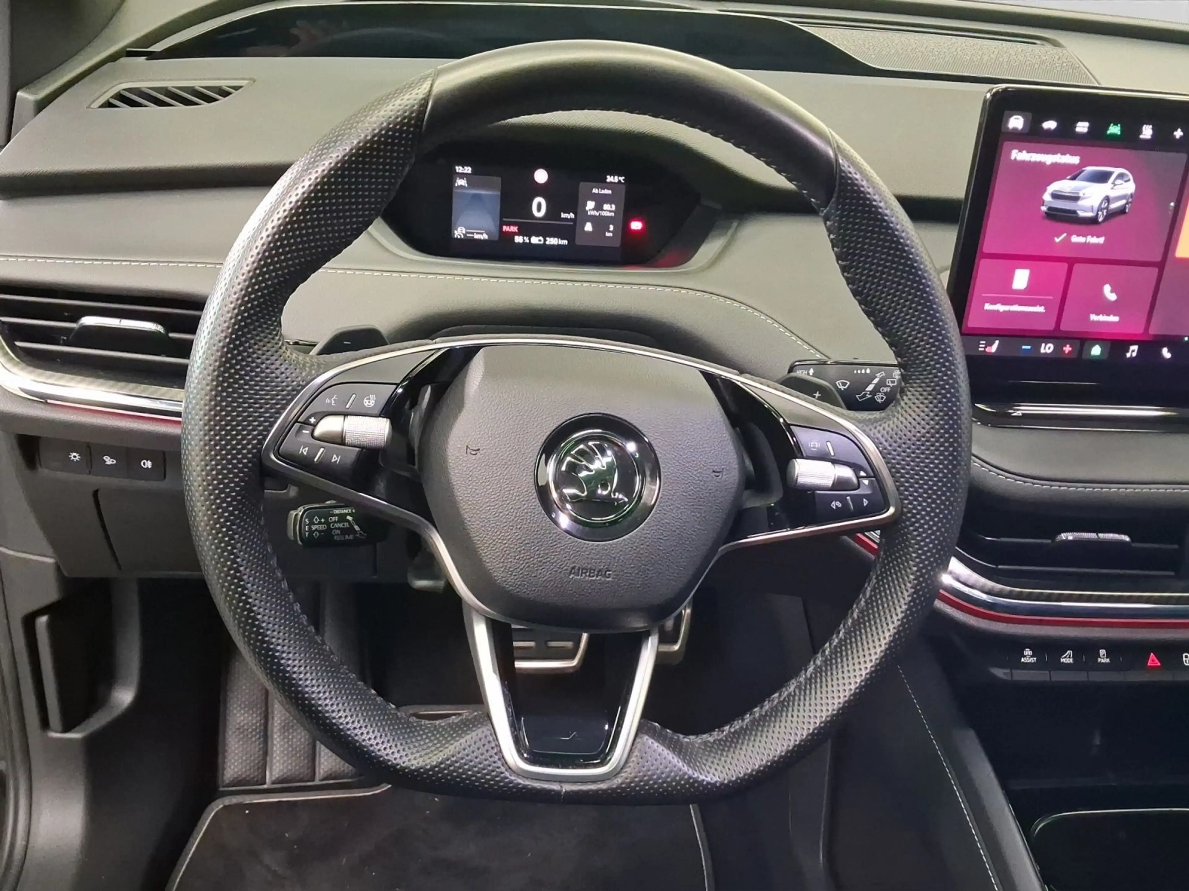 Skoda Enyaq 85X SPORTLINE PANO LM21 AHK CANTON — photo 9