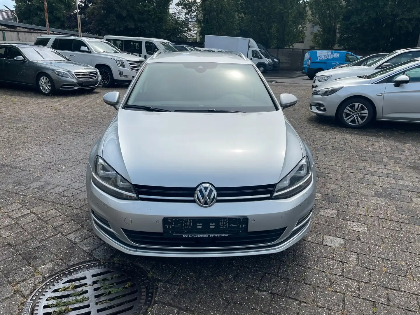 Volkswagen Golf Variant DSG 110kw*ALLSTAR*Xenon*Navi*Klimaa Silber - 2