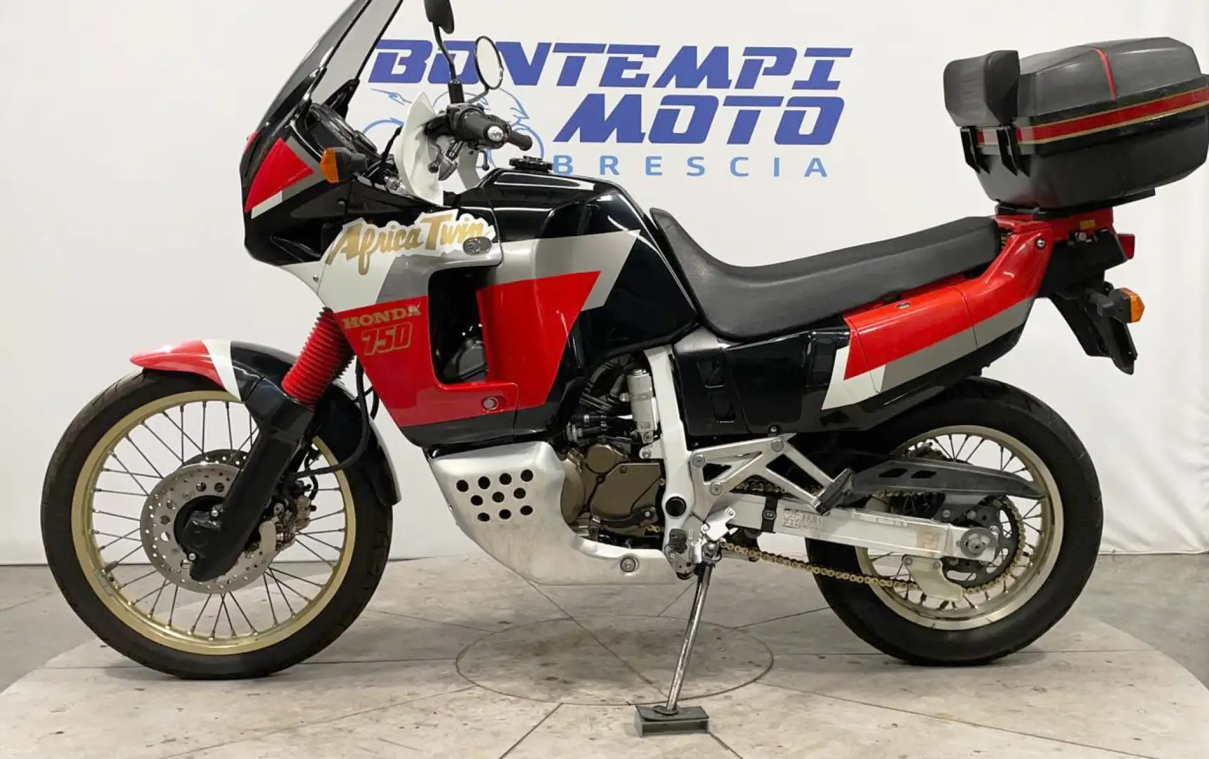 Honda Africa Twin XRV 750 1992 + BAULETTO Nero - 2