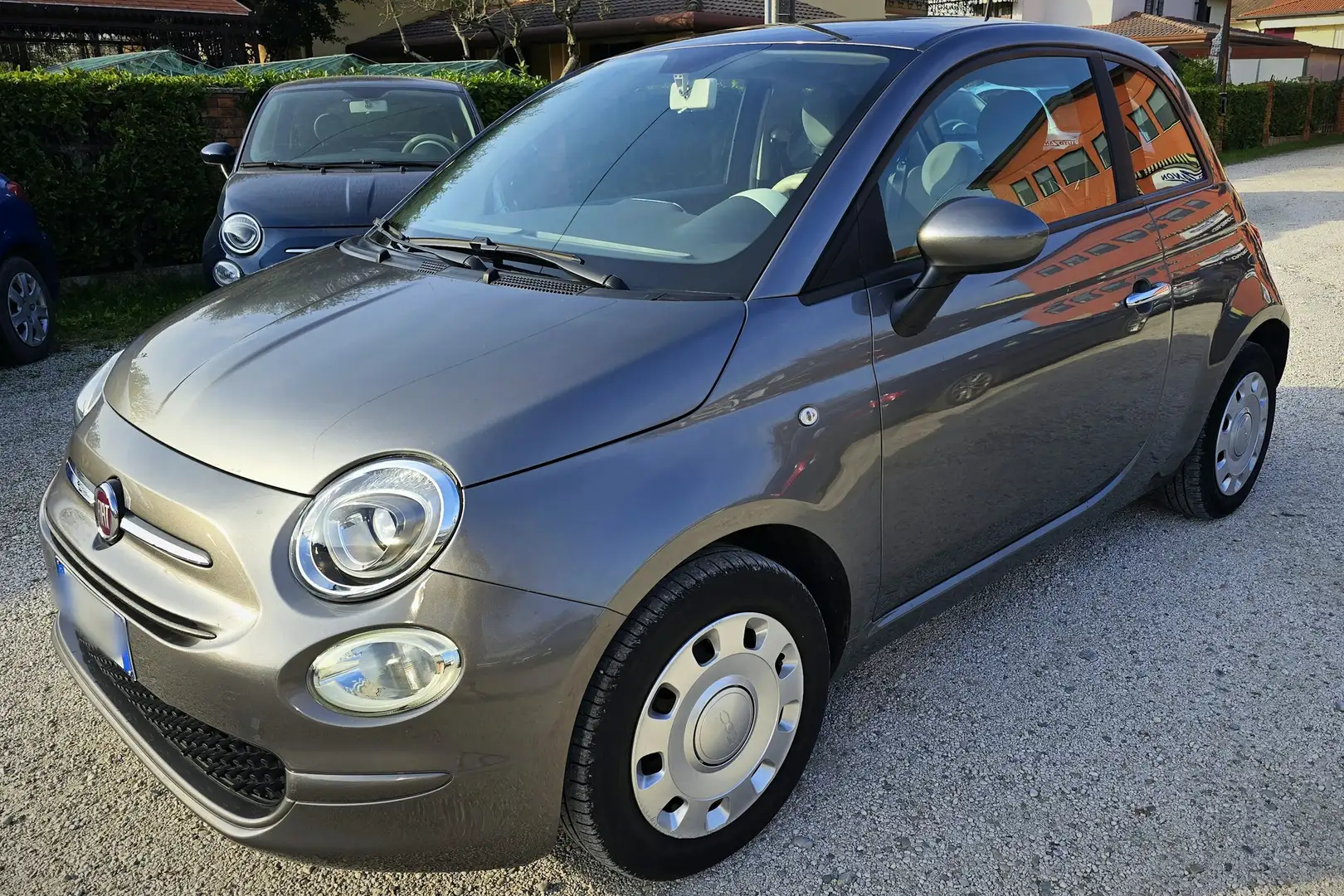 Fiat 500 500 1.2 Pop easypower Gpl 69cv Gris - 1
