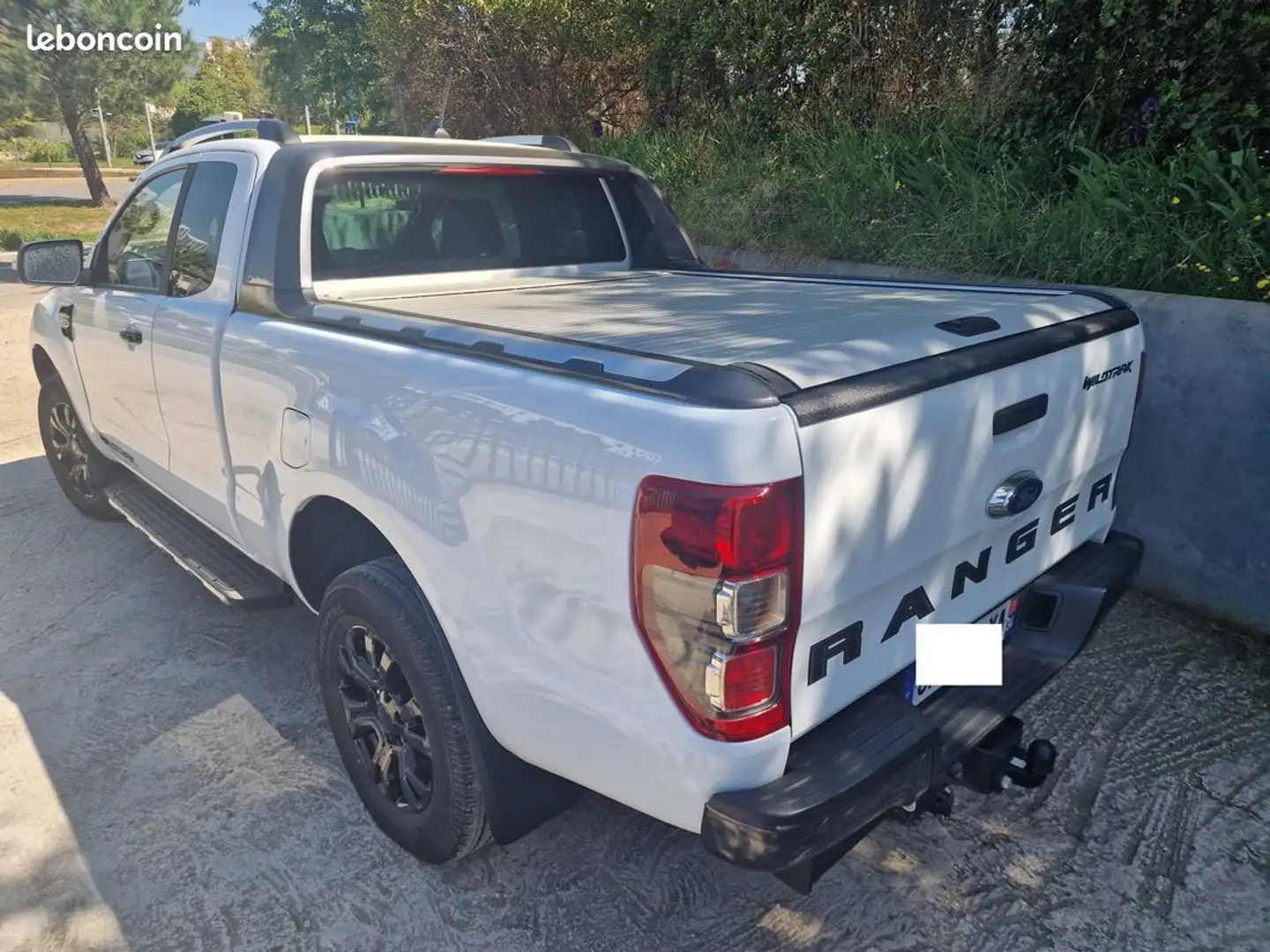 Ford Ranger 4X4 2.0 tdci 213 super cab wildtrak bva10 Blanc - 2
