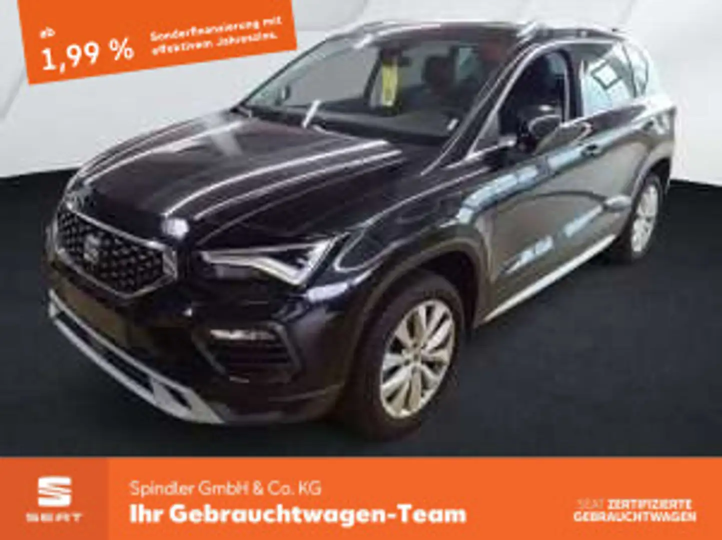SEAT Ateca Xperience 1.5 TSI DSG/ AHK, LED, ACC, Navi Schwarz - 1