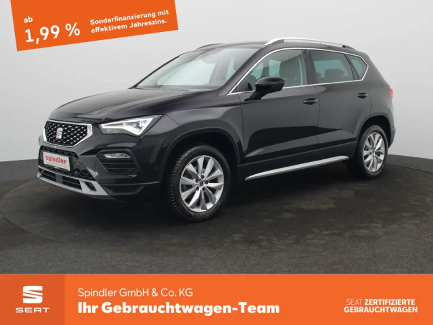 SEAT Ateca Xperience 1.5 TSI DSG/ AHK, LED, ACC, Navi Schwarz - 1