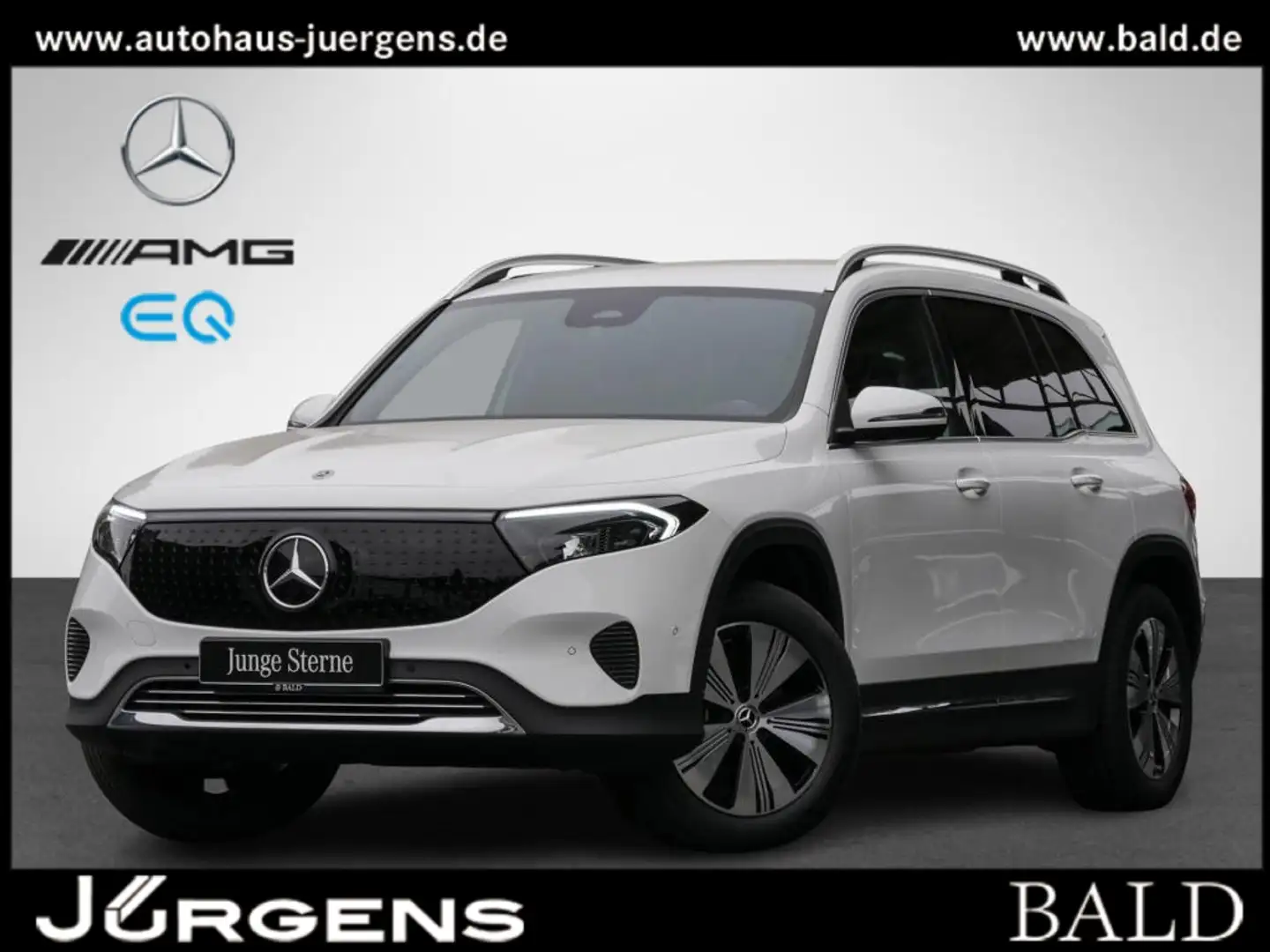 Mercedes-Benz EQB 350 4M Progressive-Advanced/LED/Totw/Easy/18 Bílá - 2