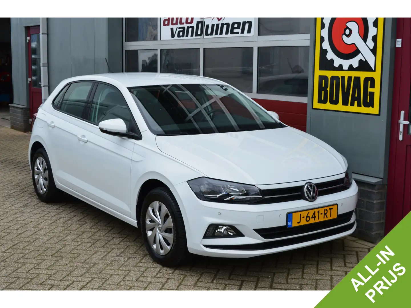 Volkswagen Polo 1.0 TSI Comfortline O.a: PDC, DAB, Carplay, Navi, Wit - 1