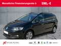 Volkswagen Sharan 2.0 TDI CL NAV+SHZ+2xPDC+MFL+AHK+7-SITZER Zwart - thumbnail 1