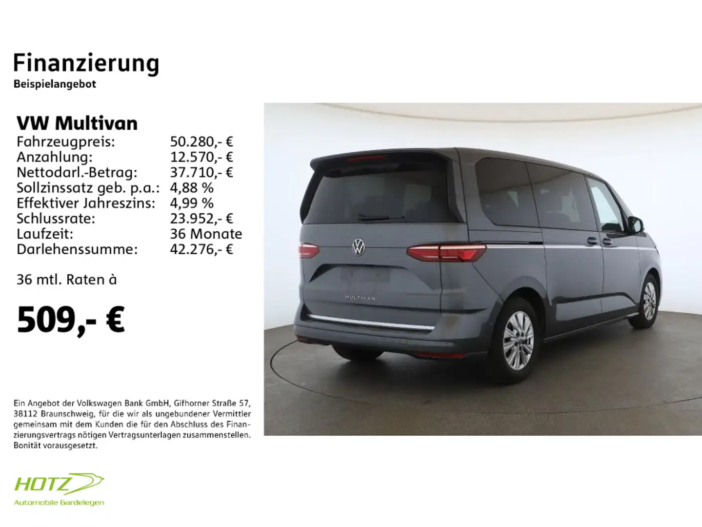 Volkswagen T7 Multivan T7 Multivan 2.0 TDI DSG Style Sthz/DCC/PANO Grigio - 2