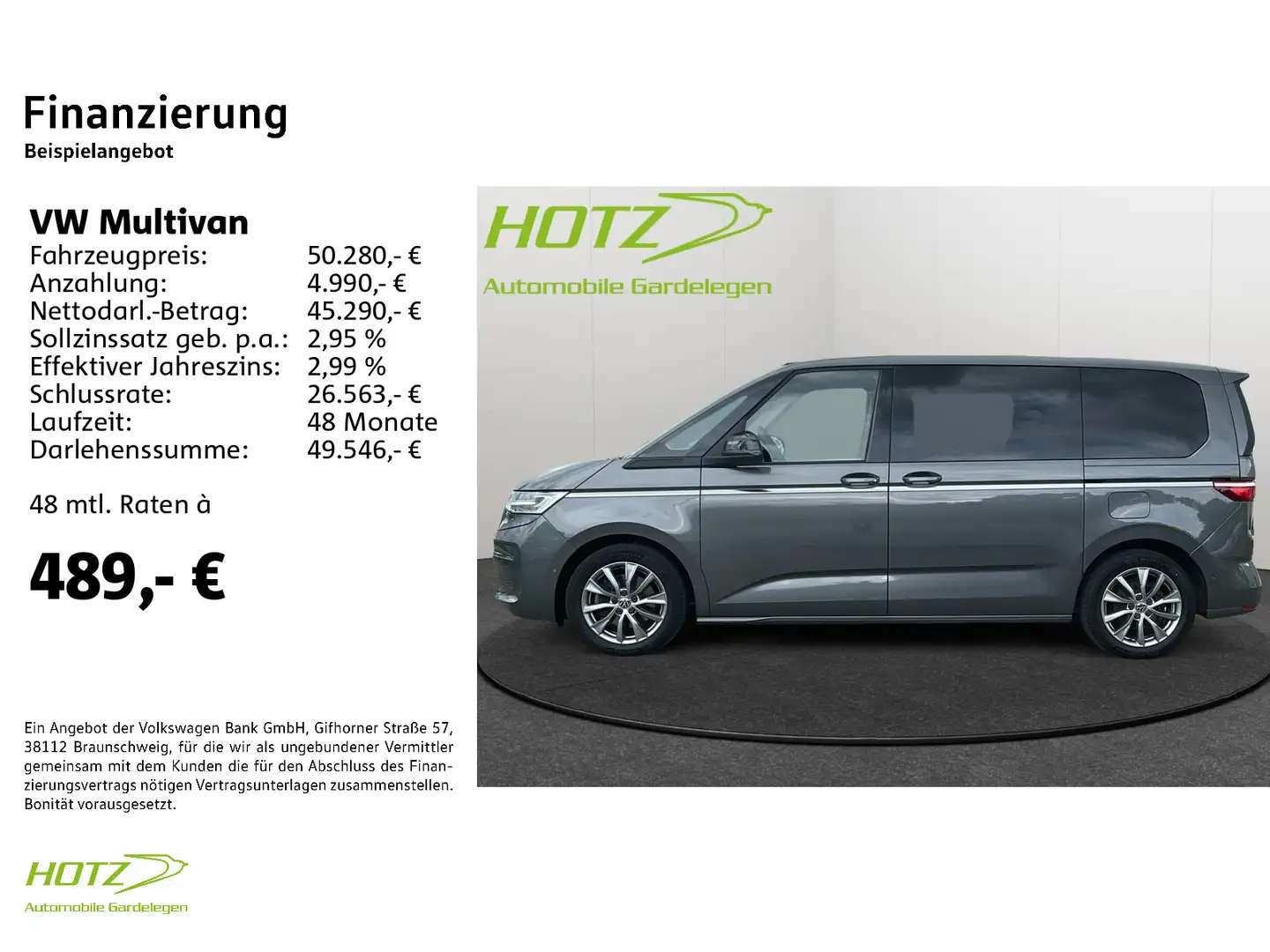 Volkswagen T7 Multivan T7 Multivan 2.0 TDI DSG Style Sthz/DCC/PANO Gri - 2