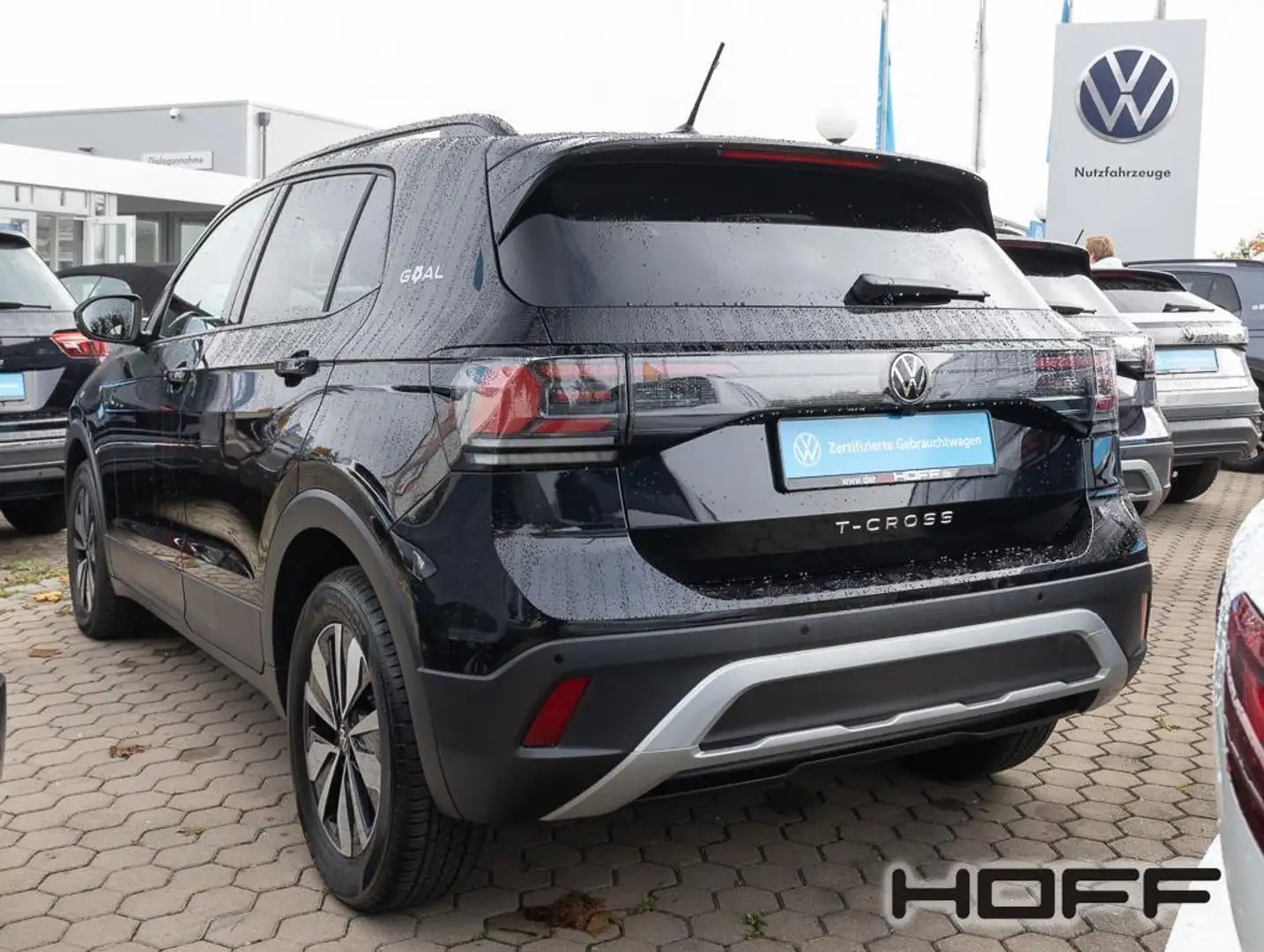 Volkswagen T-Cross 1.0 TSI Goal Navi Kamera ACC Shz. Allwetter 16 Noir - 2