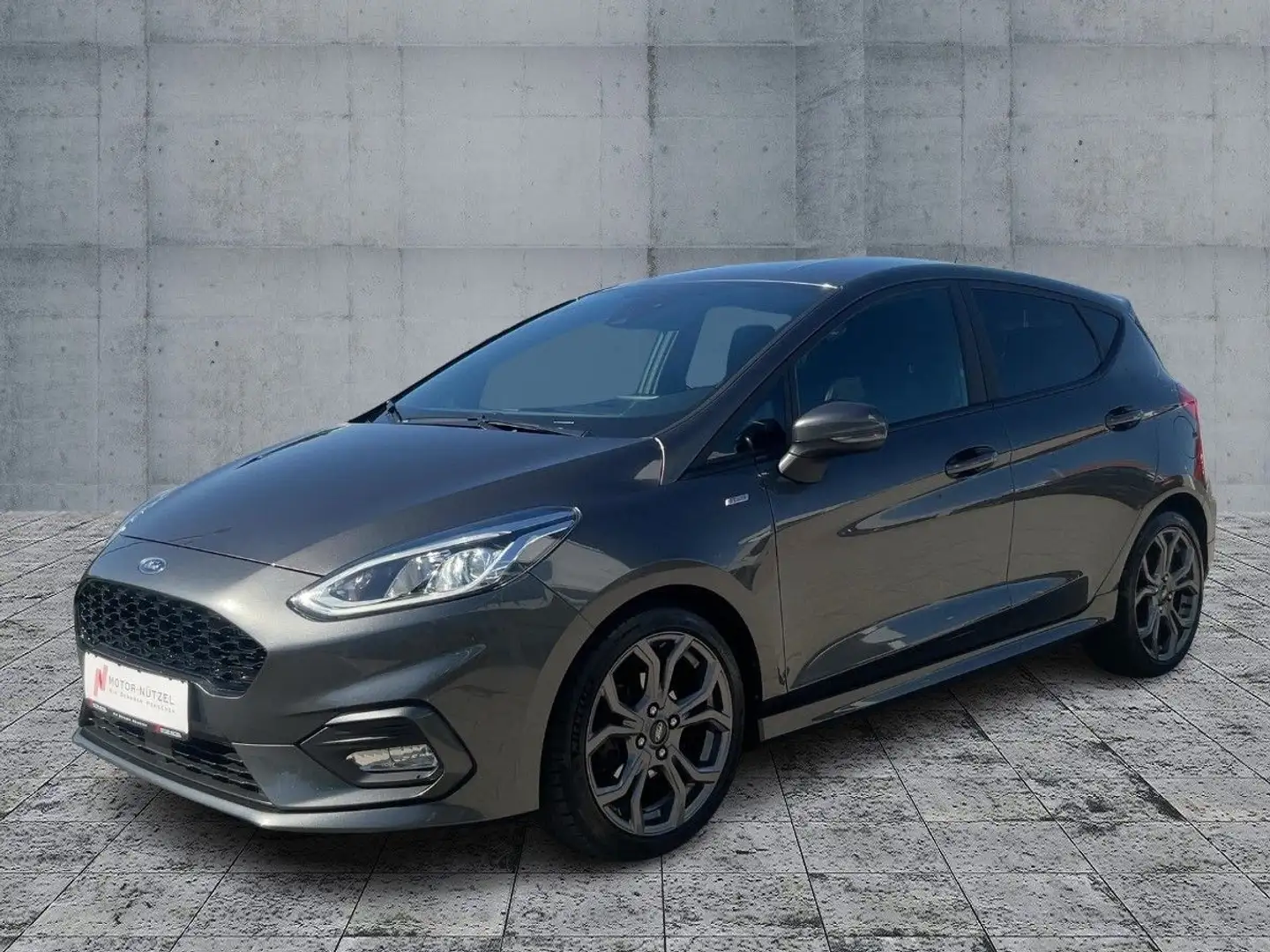 Ford Fiesta 1.0 EcoBoost ST-LINE APP+SHZ+RFK+B&O+17" Grau - 2