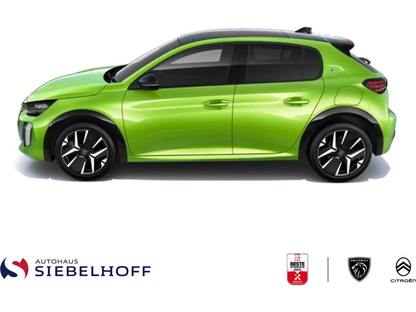 Peugeot 208 e- GT Elektromotor 156 Grau - 2