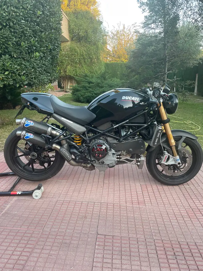 Ducati Monster S4R ducati S4RS con Termignoni y centralita Negro - 1