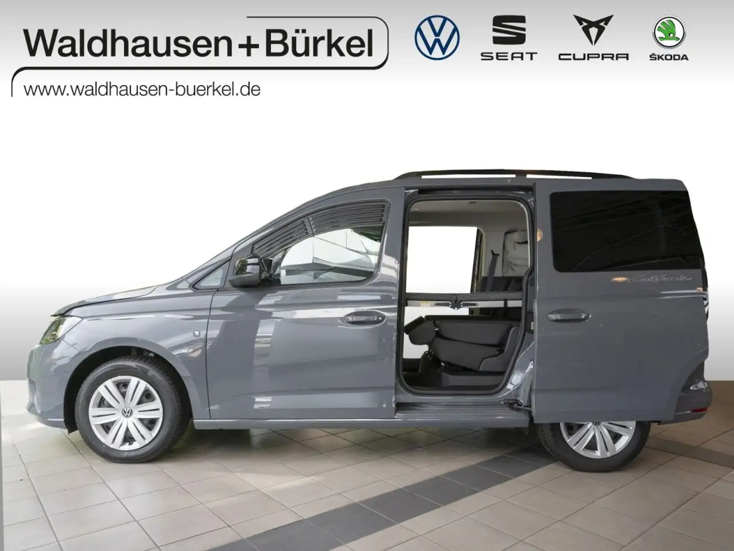 Volkswagen Caddy California 1,5 TSI DSG REDUZIERT Klima Grau - 1