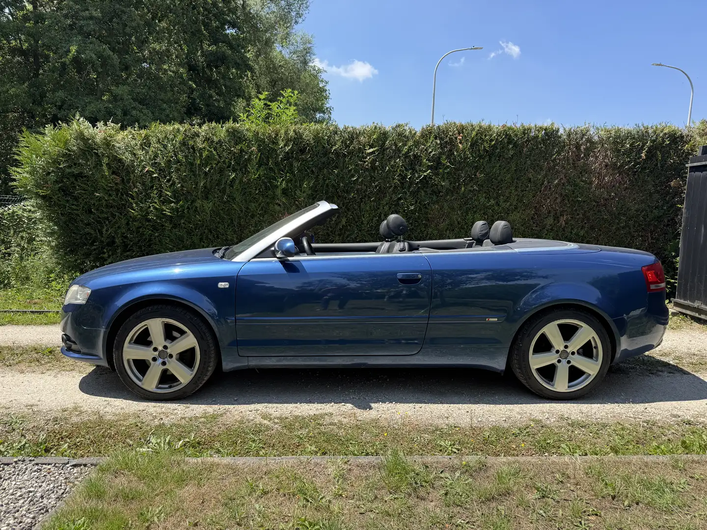 Audi A4 Cabriolet 1.8 T+++Essence+++S-Line+++Euro 4+++ Bleu - 2