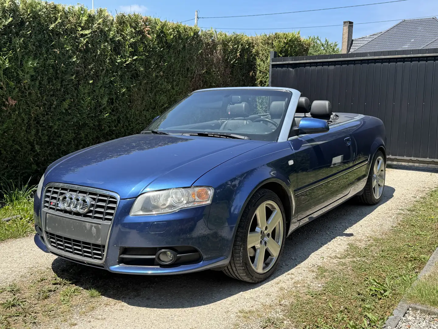 Audi A4 Cabriolet 1.8 T+++Essence+++S-Line+++Euro 4+++ Bleu - 1